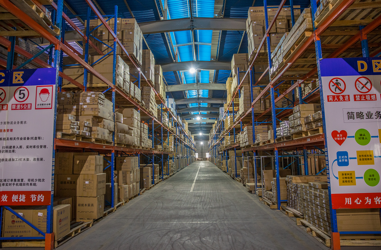 The workflow of intelligent storage shelf system mainly includes the following aspects: