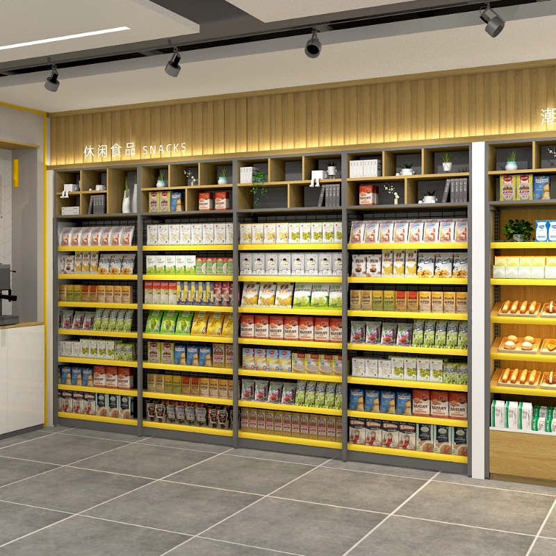 Convenience store shelf