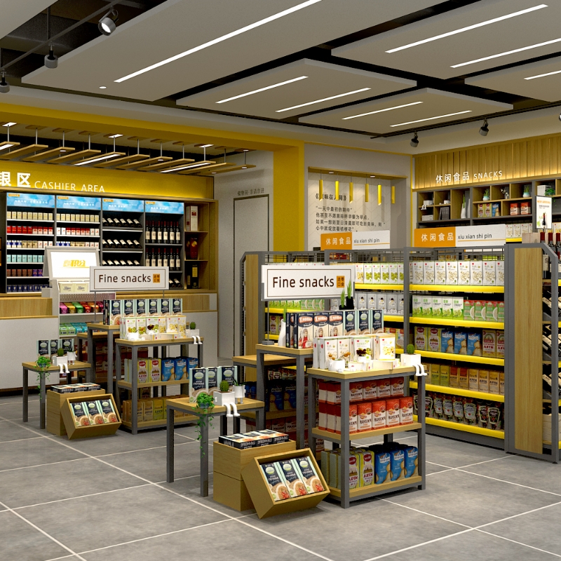 Convenience store shelf