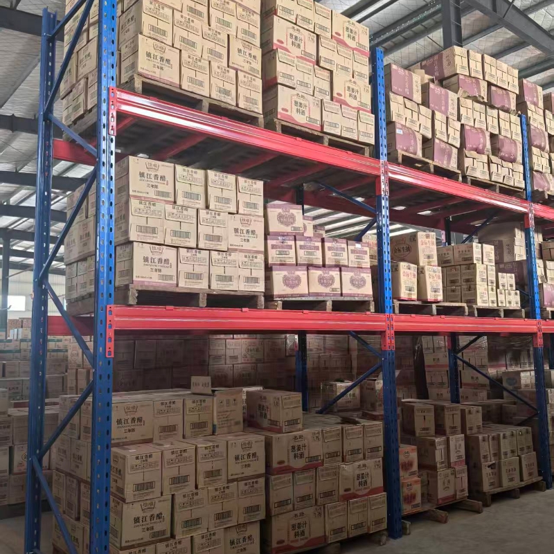 Beam warehouse shelves