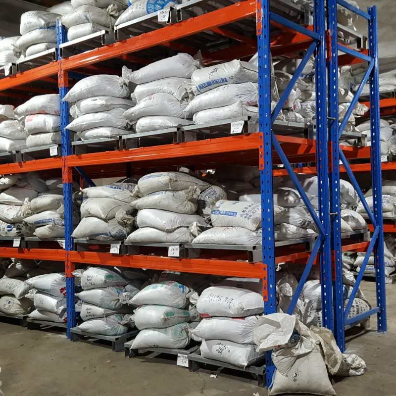 Pallet warehouse shelves