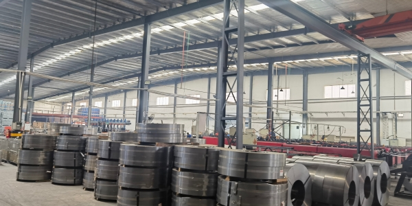 Warehouse racking production workshop flowchart