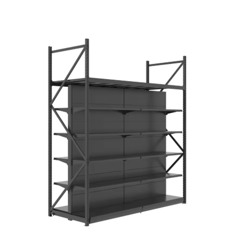 Heavy-duty commercial shelving