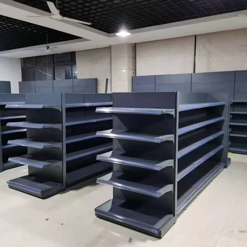 Warehouse-style Supermarket Shelving