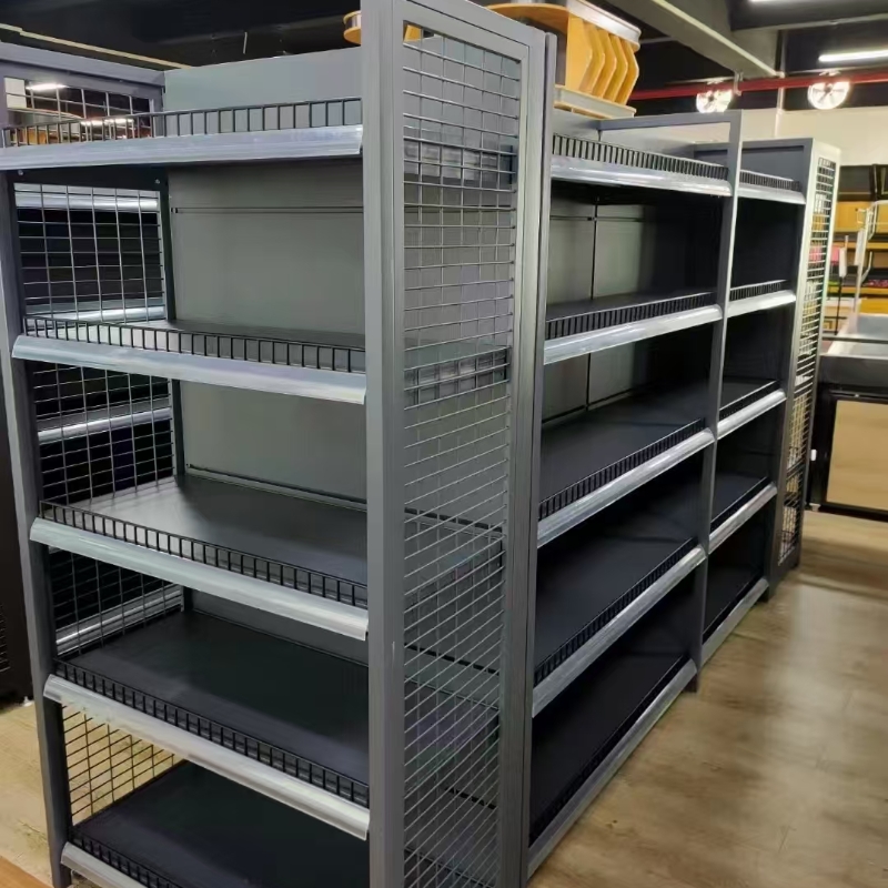 Warehouse-style Supermarket Shelving