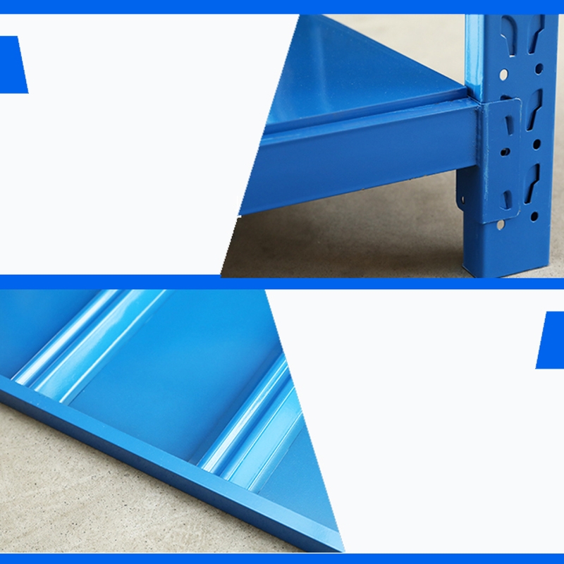 boltless warehouse shelves(Specifications: 2m (L) x 0.6m (W) x 2m (H)）4-Tier,Steel shelf panel