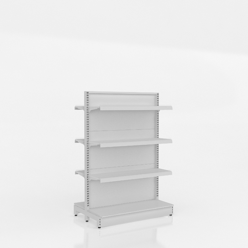 Island-style shelving (double-sided shelving)